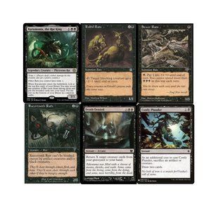 MTG Commander EDH Deck Karumonix, the Rat King 100 Magic Cards Custom Rats - NM